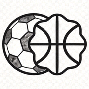 说球帝足球NBA直播平台绿色极光LOGO图标